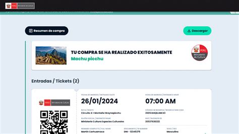 machu picchu tickets joinnus